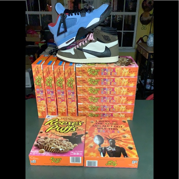 Special edition Travis Scott Reese’s puffs - Picture 1 of 1
